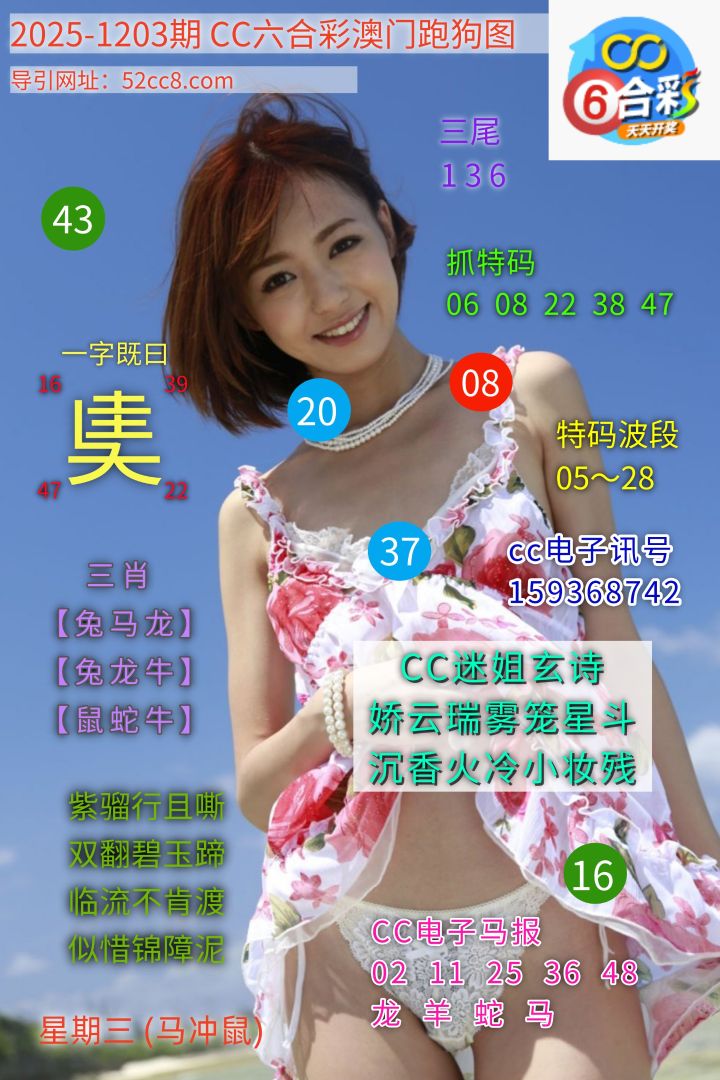CC六合澳门跑马图1203期